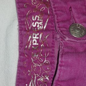 Express Pink Jeans Jeggings